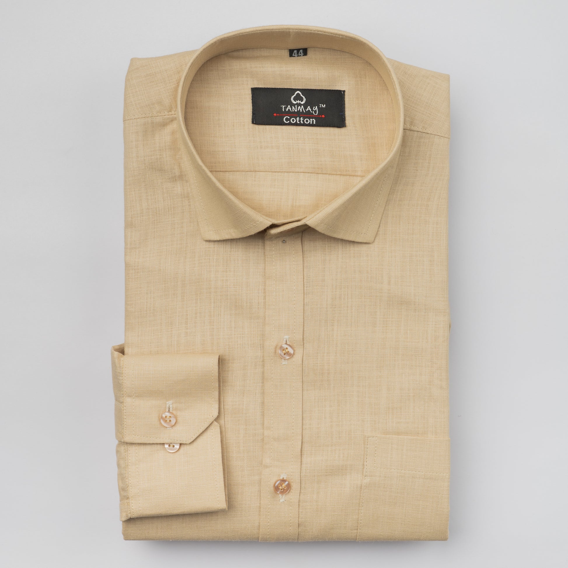 Font COLOR LINEN COTTON SHIRT FOR MEN