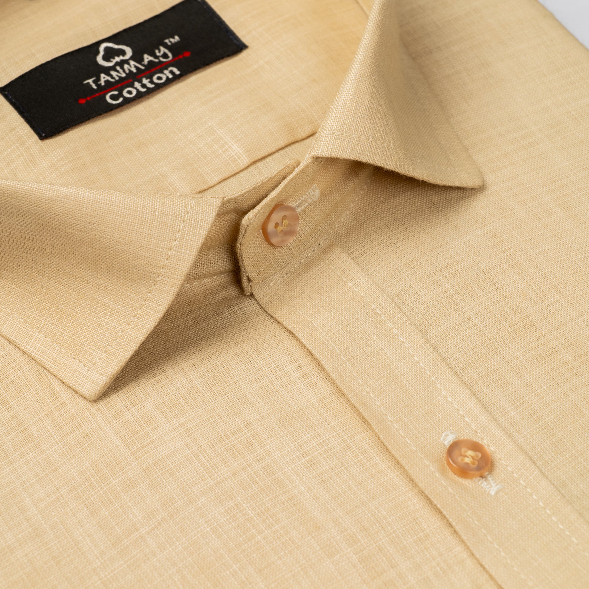 Font COLOR LINEN COTTON SHIRT FOR MEN