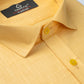 GOLDEN COLOR LINEN COTTON SHIRT FOR MEN