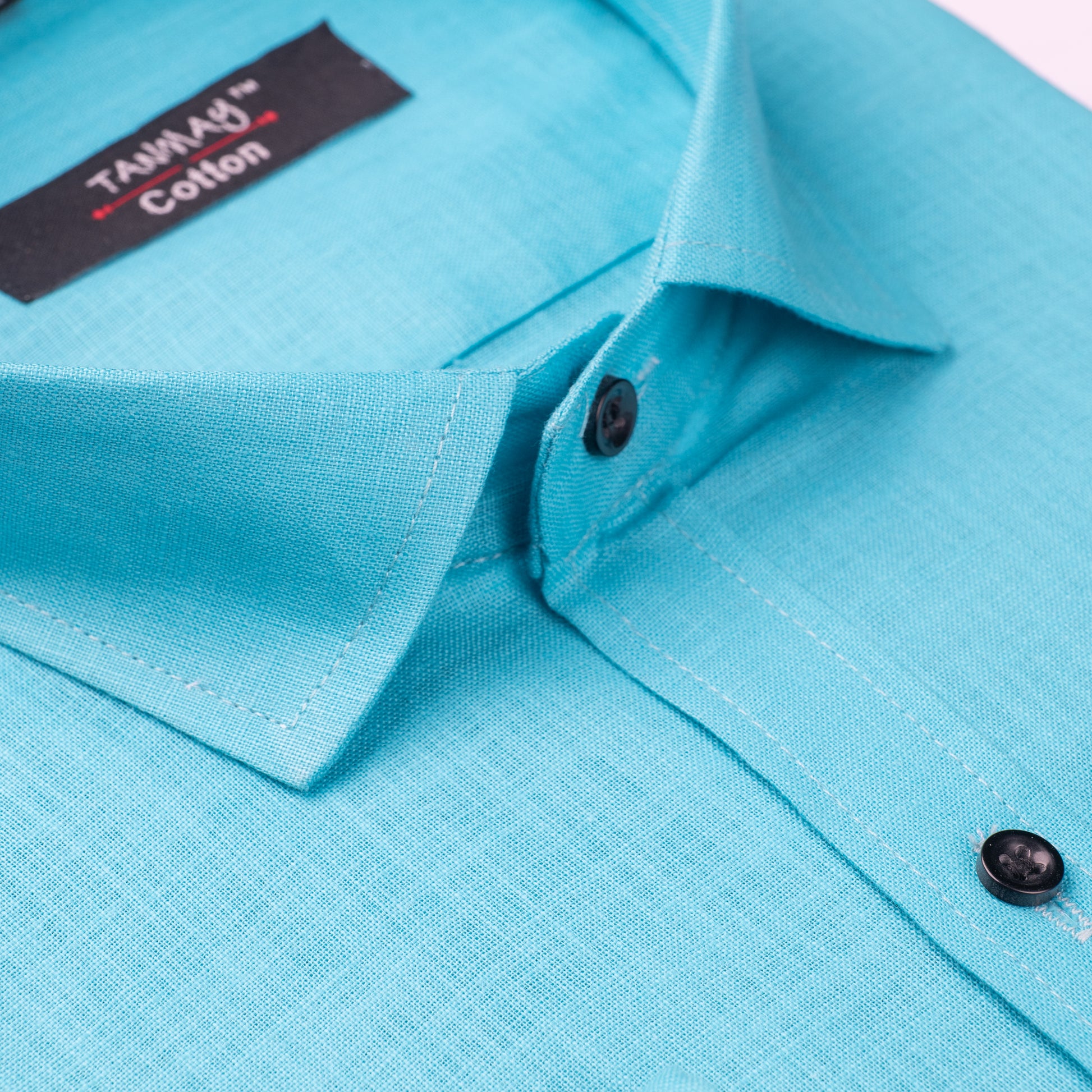 SKY Blue COLOR LINEN COTTON SHIRT FOR MEN
