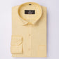Yellow COLOR LINEN COTTON SHIRT FOR MEN