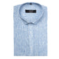 Blue Color Cotton Stripes Shirts For Men