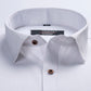 White Color Mercerised Cotton Shirt For Men's