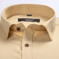 Light Yellow Color Mercerised Cotton Shirt For Men's
