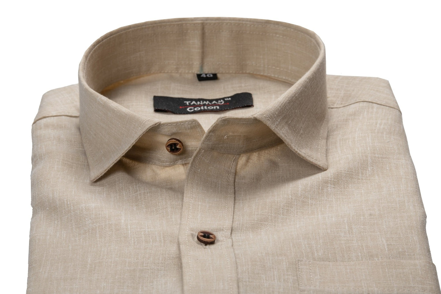 Cotton Tanmay Multi Color Linen Fill Formal Cotton Shirt For Men's