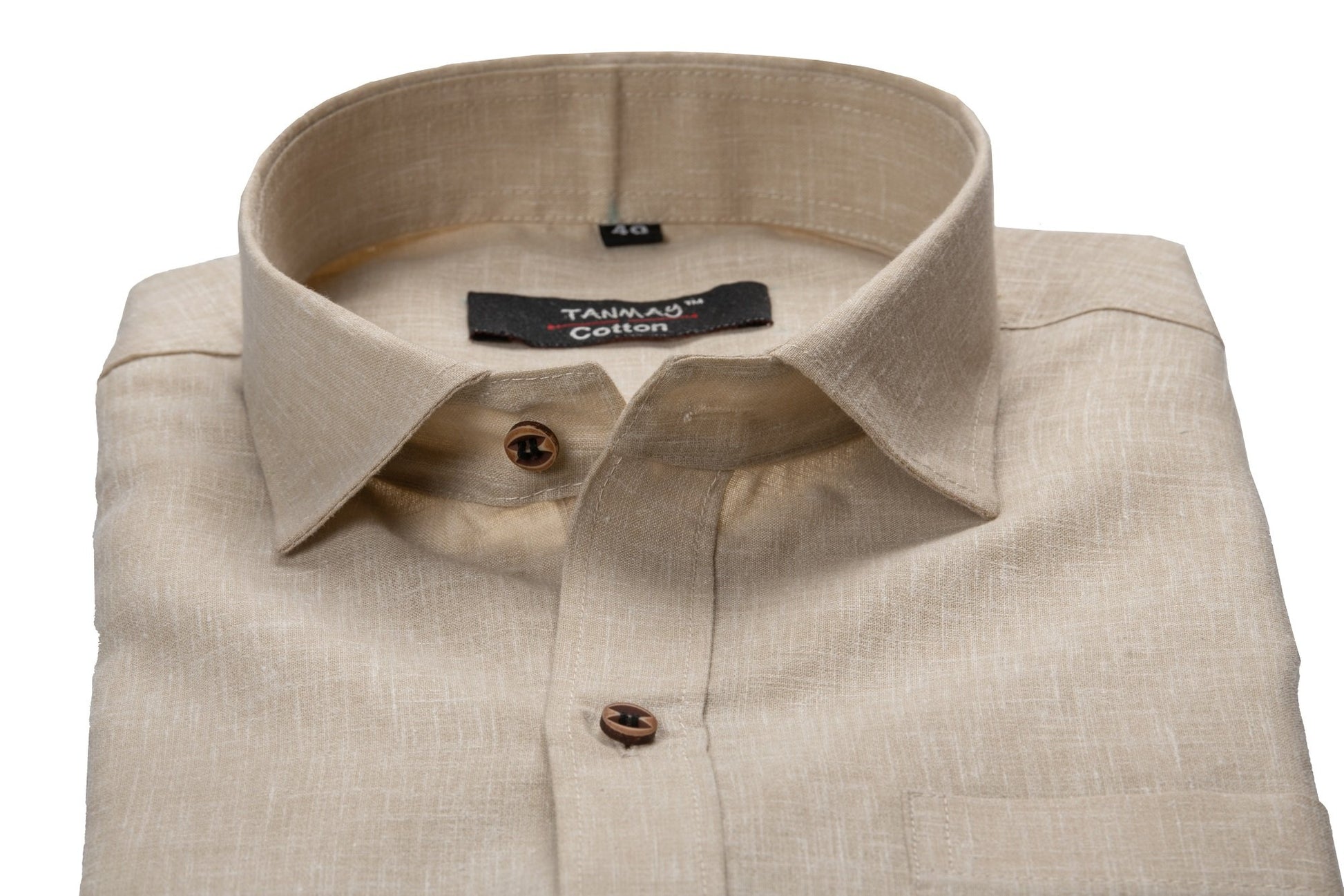 Cotton Tanmay Multi Color Linen Fill Formal Cotton Shirt For Men's