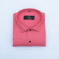 Strawberry Pink Color Mercerised Cotton Shirt For Men's