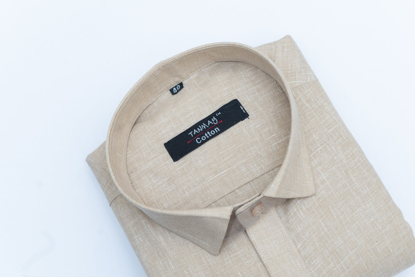 Cotton Tanmay Multi Color Linen Fill Formal Cotton Shirt For Men's