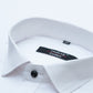 White Color Mercerised Cotton Shirt For Men's