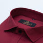 Maroon Color Mercerised Cotton Shirt For Men's