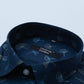 Blue Color Printed Shirt For Men's