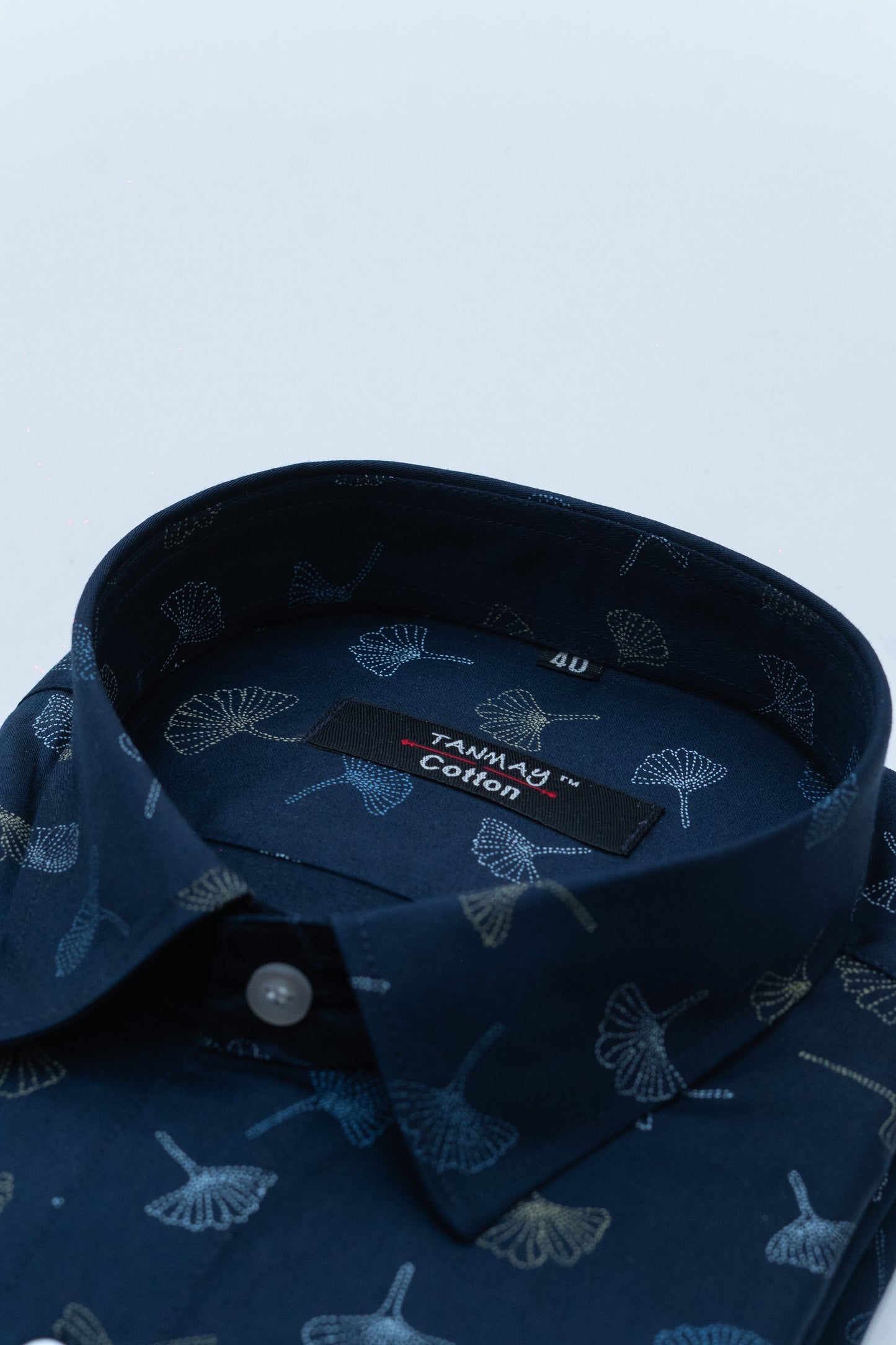 Blue Color Printed Shirt For Men's