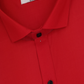 Cotton Tanmay Satin Red Color Full Sleeves Formal Shirt for Men's.