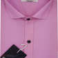 Cotton Tanmay Satin Pink Color Full Sleeves Formal Shirt for Men's